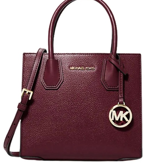 Michael Kors The Mercer Crossbody Bag Pebbled Leather New Without Tags - Picture 12 of 14